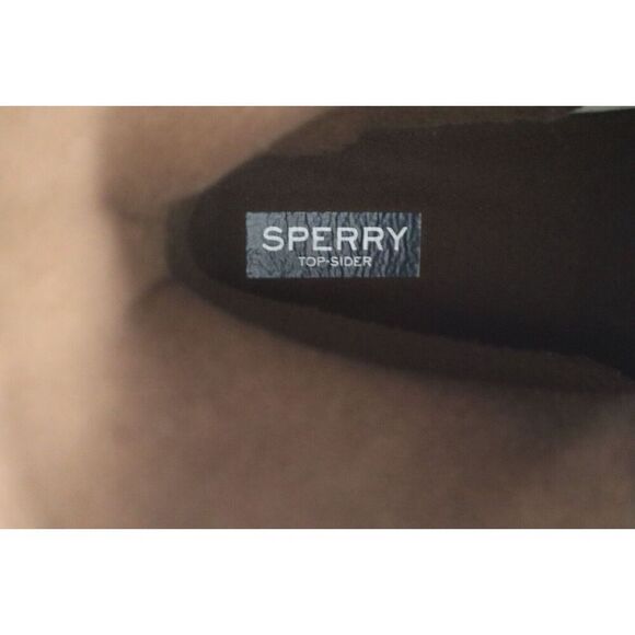 Sperry Top-Sider STS91176 Women's Sz 12M Tan/Dark Brown Saltwater Duck Boots - Picture 7 of 16